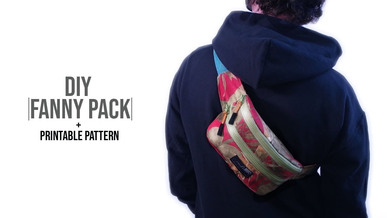 Fanny Pack DIY + Printable Pattern