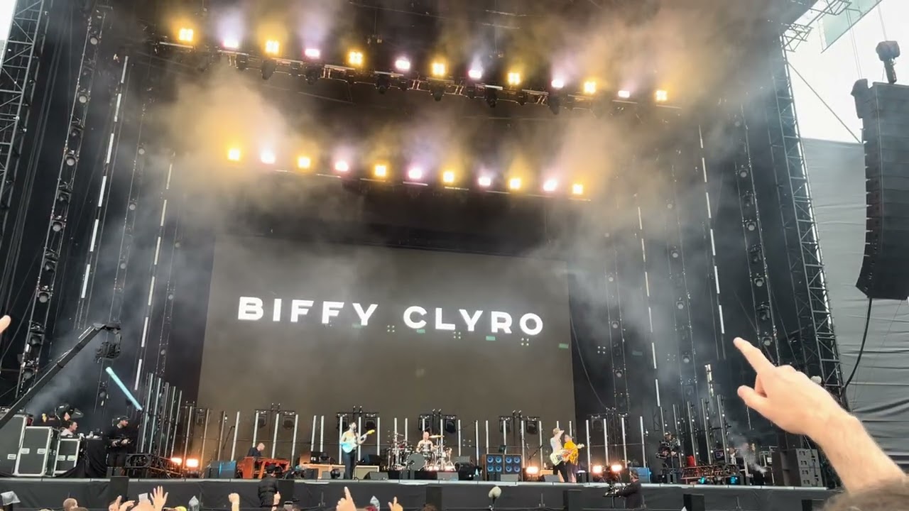 Biffy Clyro 'A Little Love' Radio 1's Big Weekend 2025 Sefton Park Liverpool