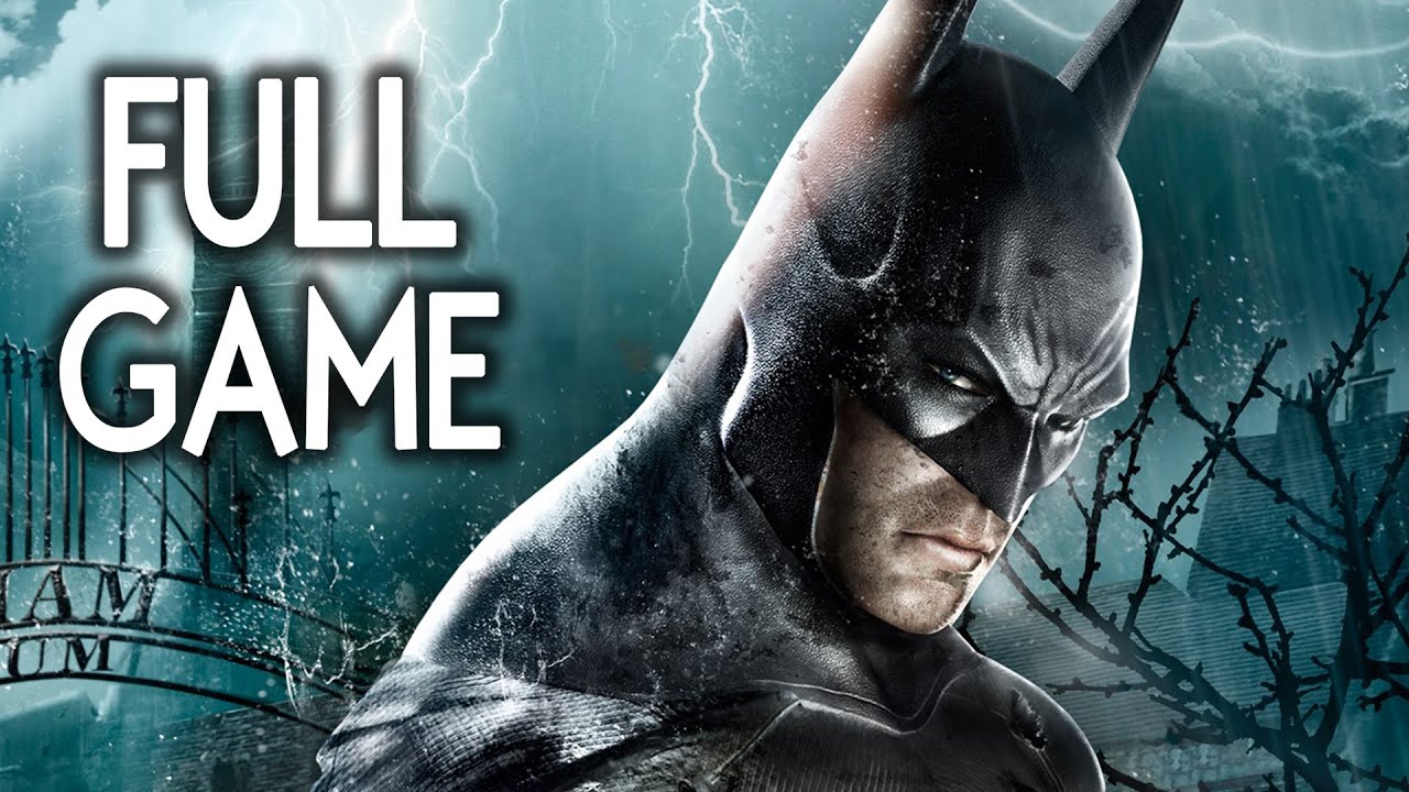 Batman Arkham Asylum - FULL GAME Walkthrough Gameplay No Commentary