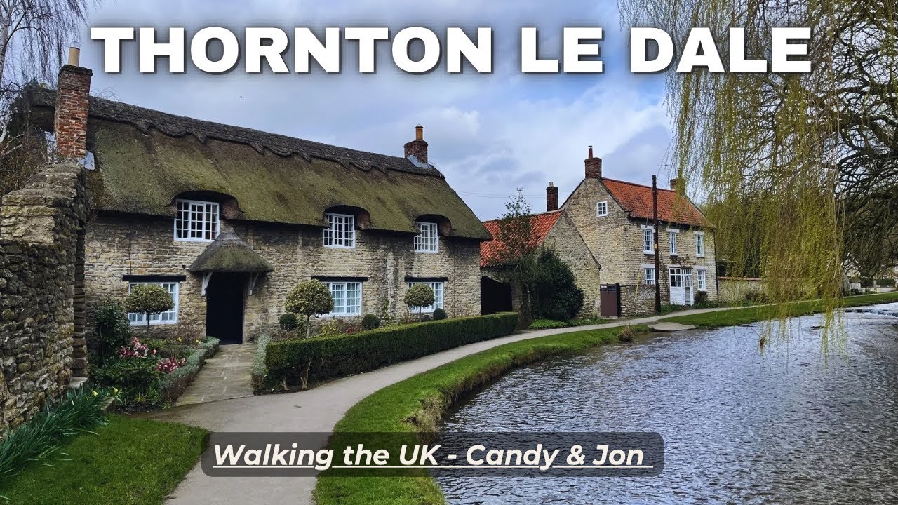 Thornton-le-Dale Village Walking Tour 🇬🇧 Walking the North Yorkshire P1