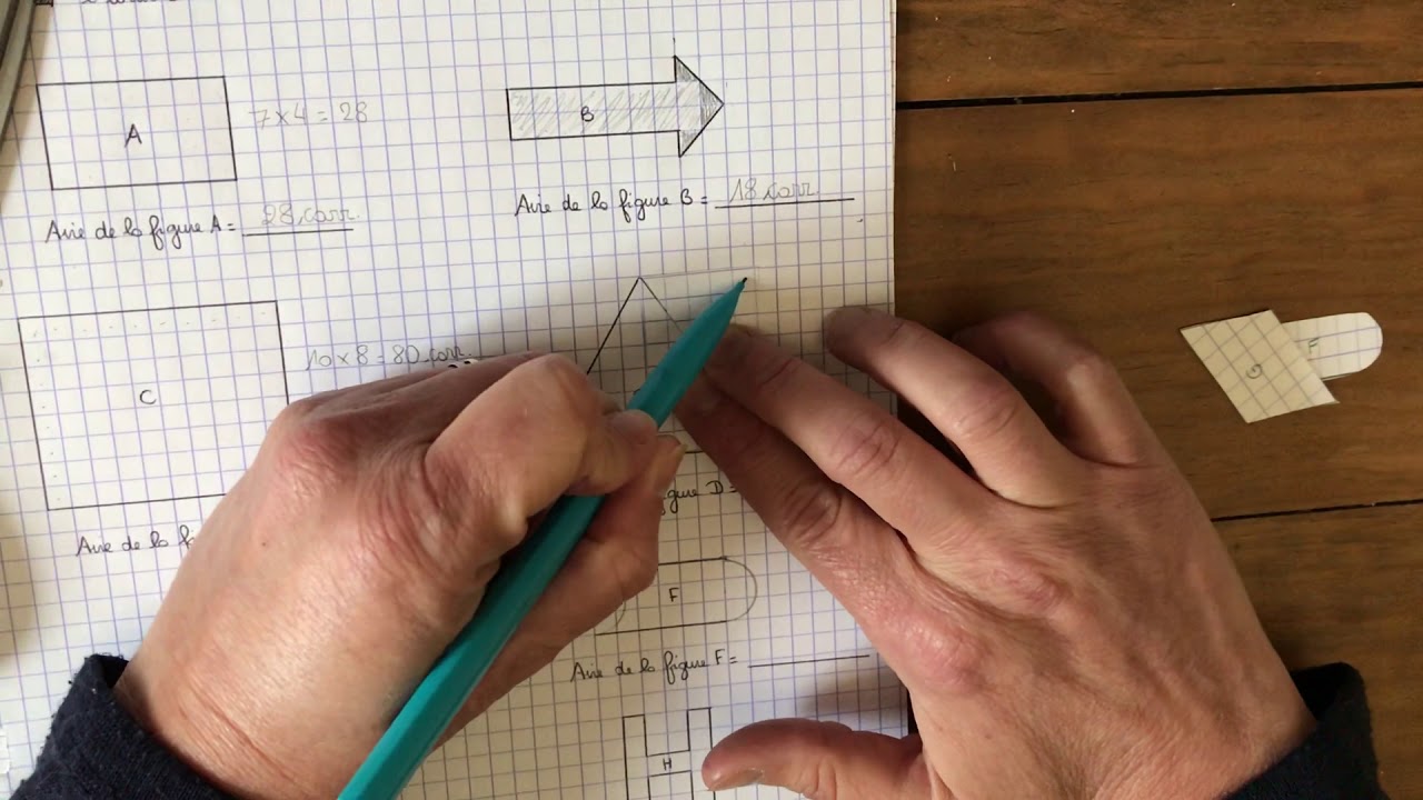 Cm1 mesure d’aire
