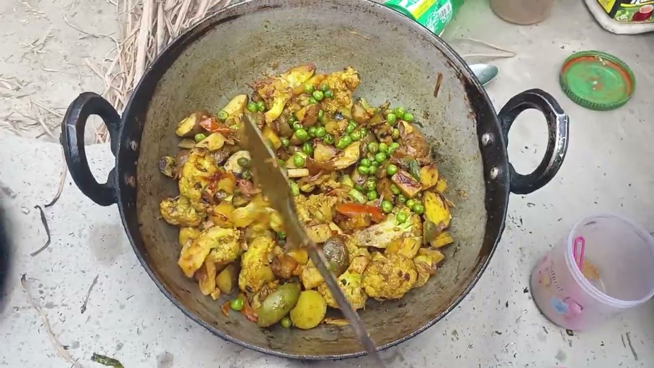 फूल गोभी का जबरदस्त सब्ज़ी बहुत स्वादिष्ट बनाए है #viral #kitchen #video 🤤🤤🤤🥰😍