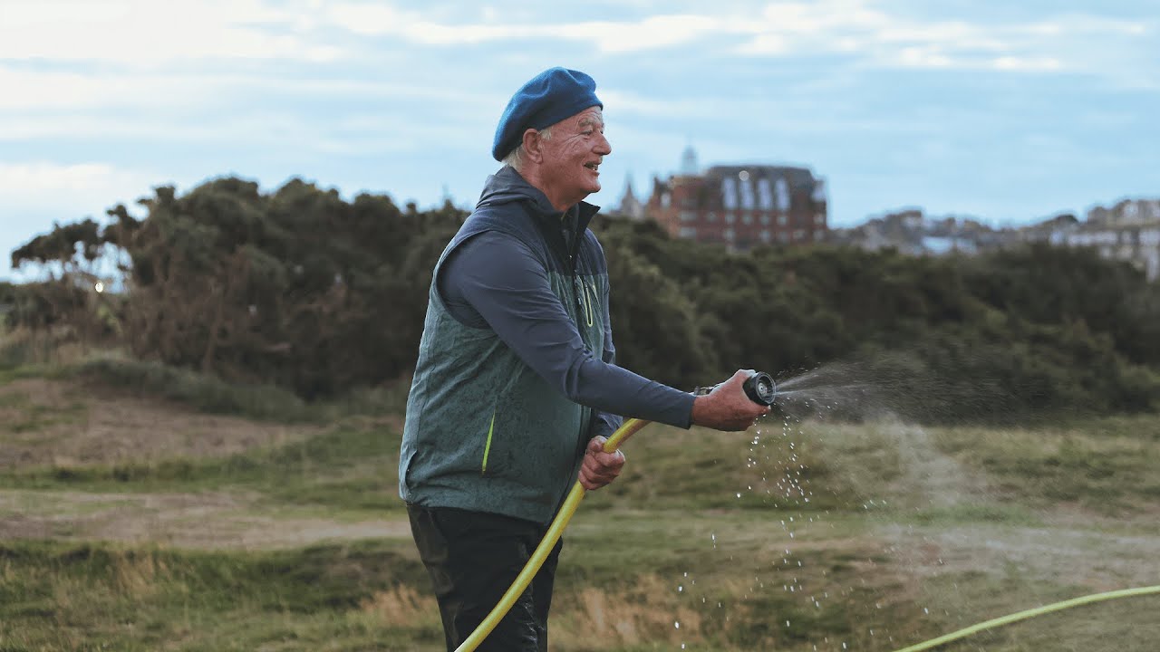 Bill Murray's Unique Greenkeeper Experience at the 2022 #dunhilllinks