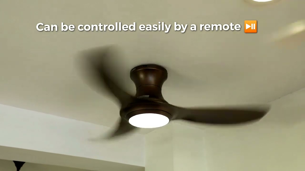 Designed for low-ceiling heights 📐 India's first low-ceiling height designer fans ⬇️ Fanzart Spinner