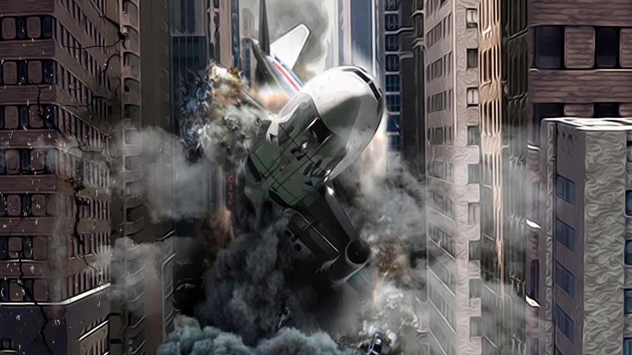 Emergency Landings In The City - Airplane Crashes & Unplanned Landings! Besiege plane crash