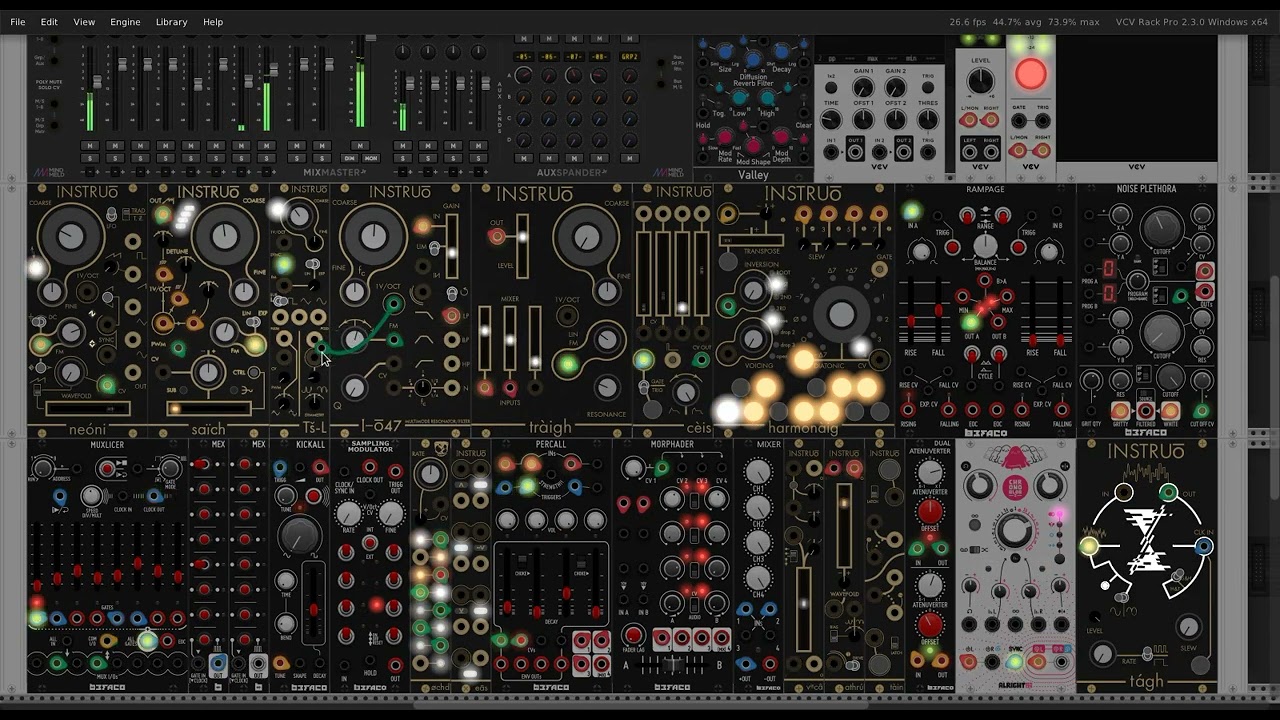 Modular jaming on fixed rack 2