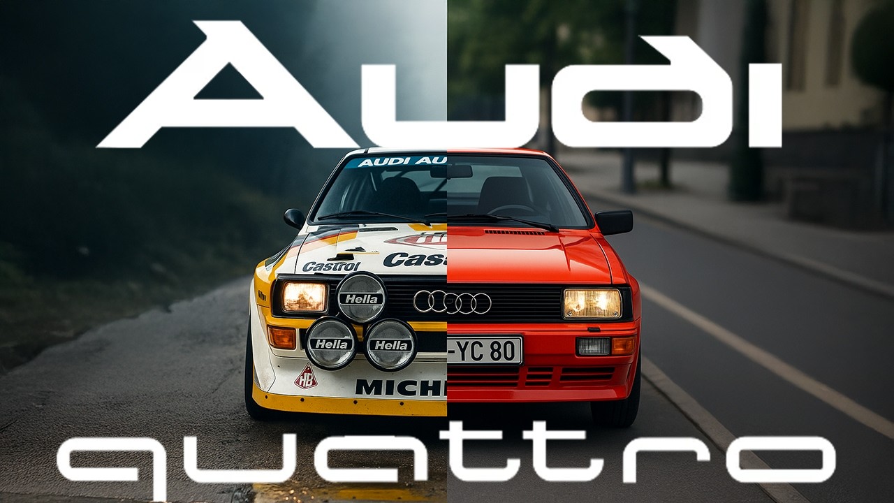 Audi quattro – La voiture qui a redéfini la traction, défié la mort et changé le monde