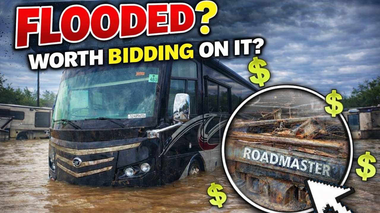 Чистый или затопленный?! Этот монокок Roadmaster — огромный риск…