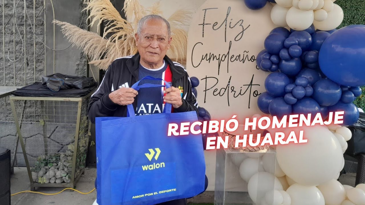 Pedrito Ruiz festeja su cumpleaños con su familia y amigos en Huaral
