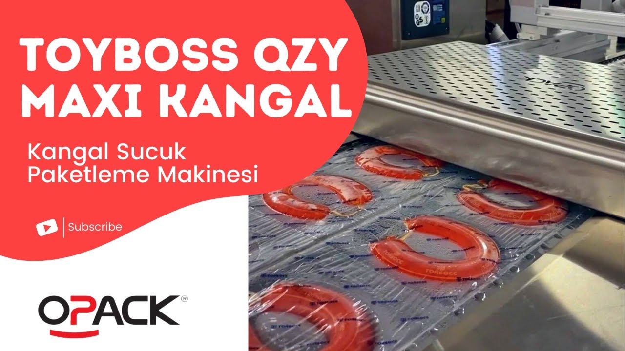 Kangal Sucuk Paketleme Makinesi - TOYBOSS QZY MAXI KANGAL