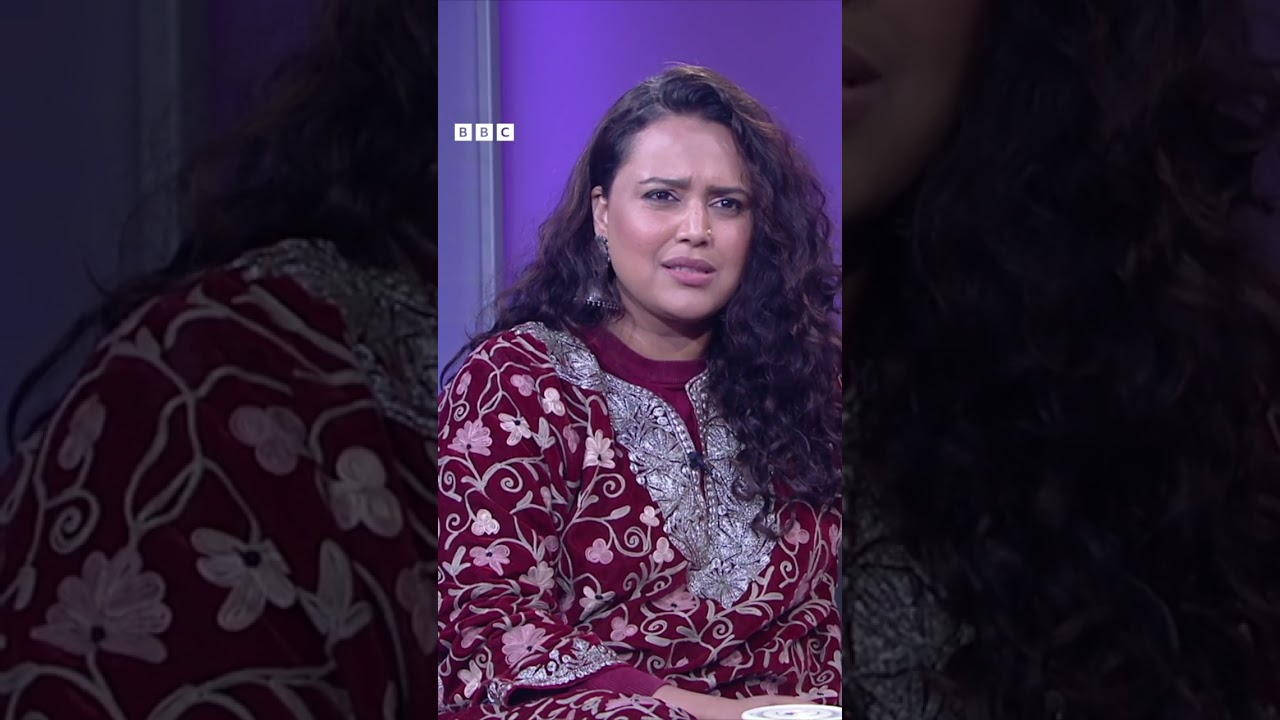 'It's sexual harassment': Swara Bhasker on facing social media trolling | BBC News India