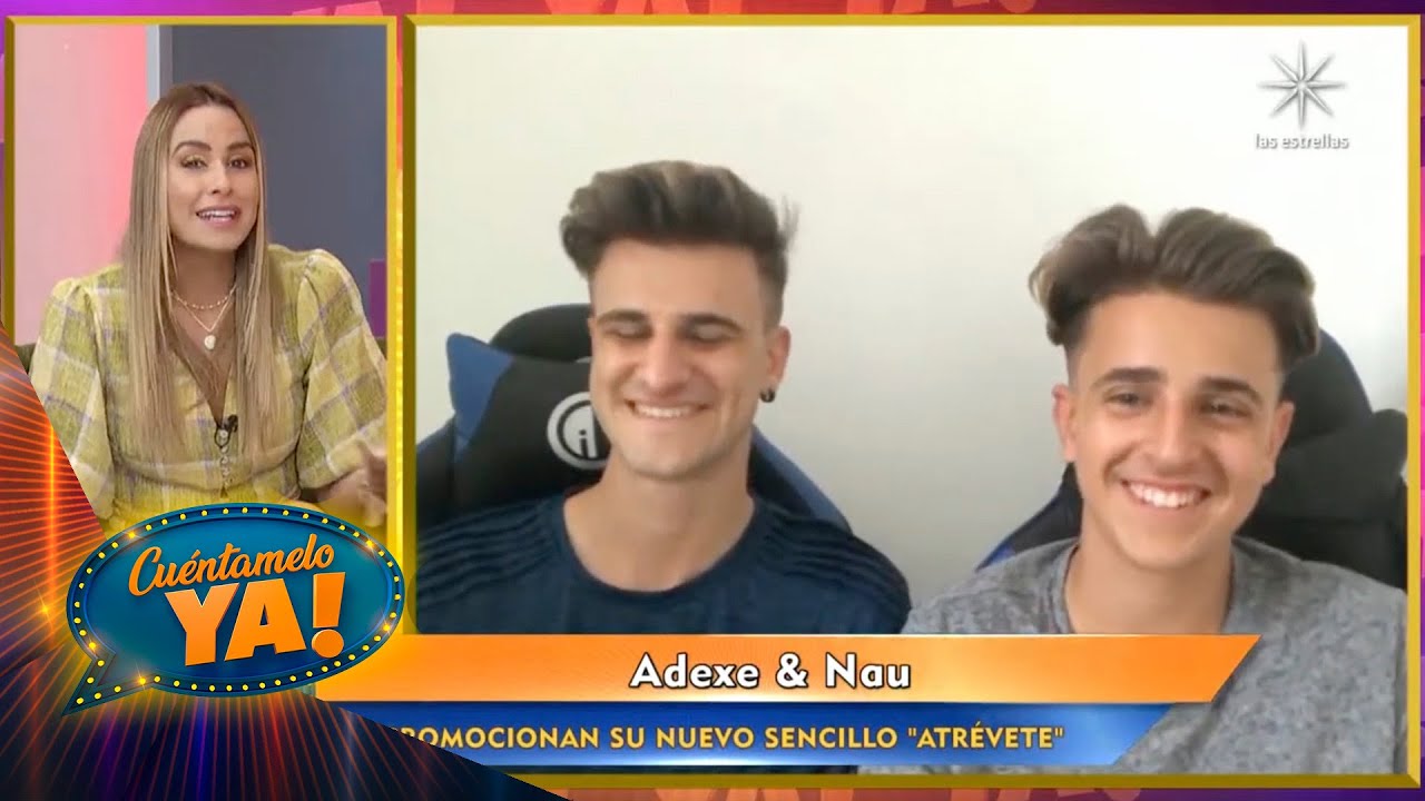 Adexe & Nau presentan nuevo sencillo 'Atrévete' y nos dan todos los detalles | Cuéntamelo YA!