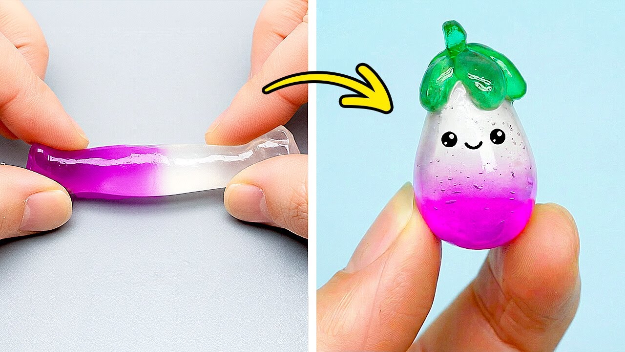 💜 ADORABLE MINI CRAFT 💕 DIY con Nastro Nano & Creazioni con Slime ✨