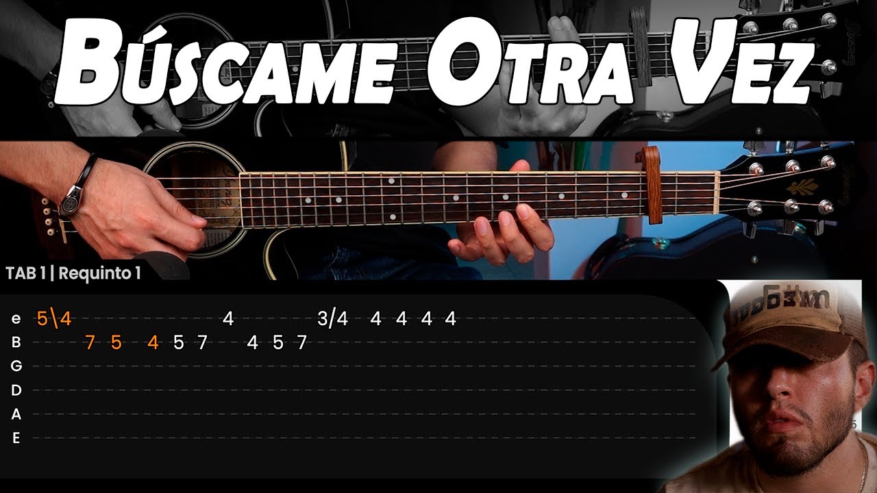 Búscame Otra Vez - Kevin Kaarl En GUITARRA Demo