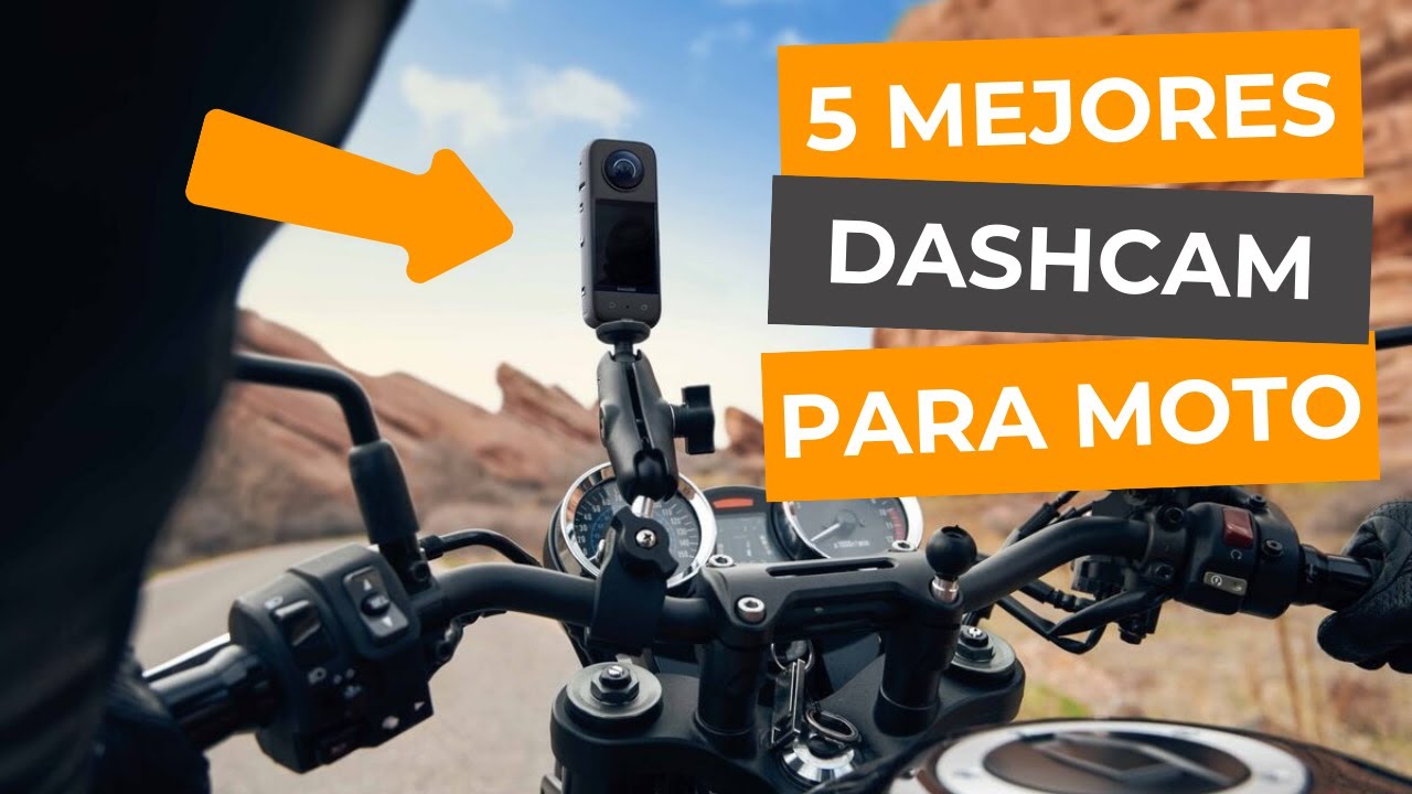 🔶 5 mejores DASHCAMS para MOTO en 2025 🏍️ CÁMARAS de seguridad BARATAS y de CALIDAD ✅