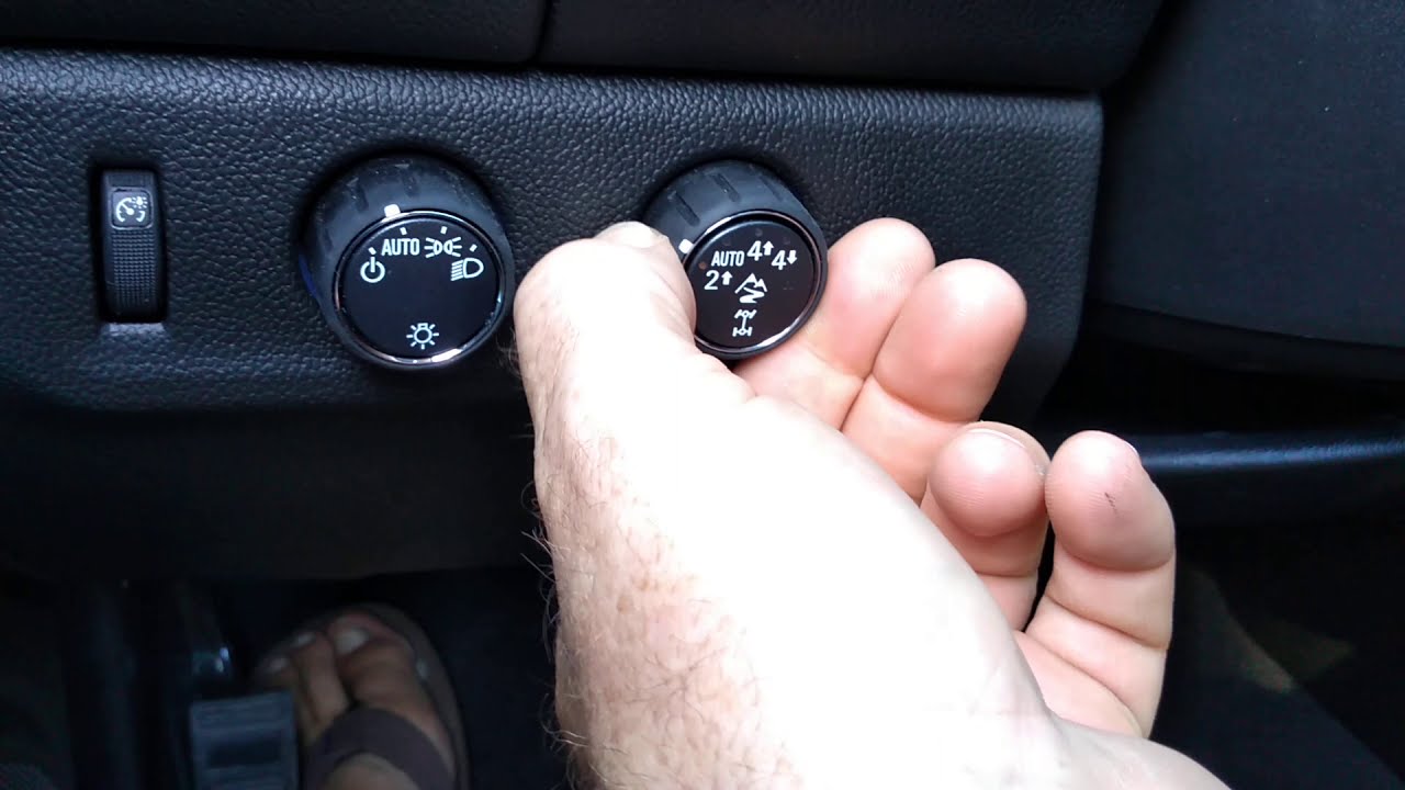 Switching to neutral tow mode 2019 Chevy Colorado ZR2