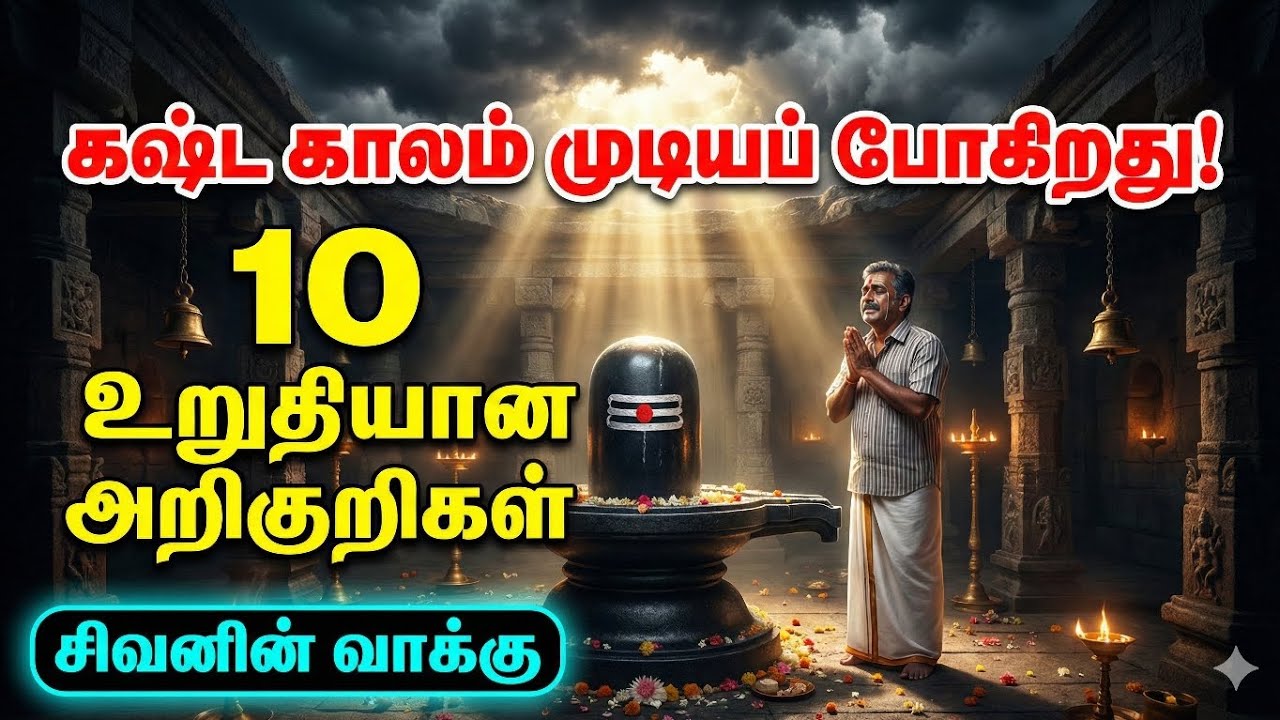 சிவனின் வாக்கு! உங்கள் வாழ்க்கை மாறப்போகும் 10 அறிகுறிகள் | Lord Shiva Signs Tamil