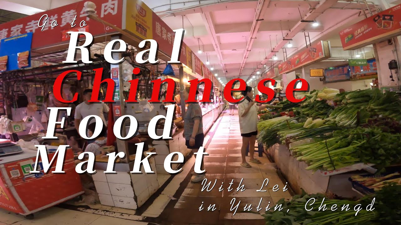 Go to local food market with Lei in Chengdu, China. 4K HDR + POV Immersive.