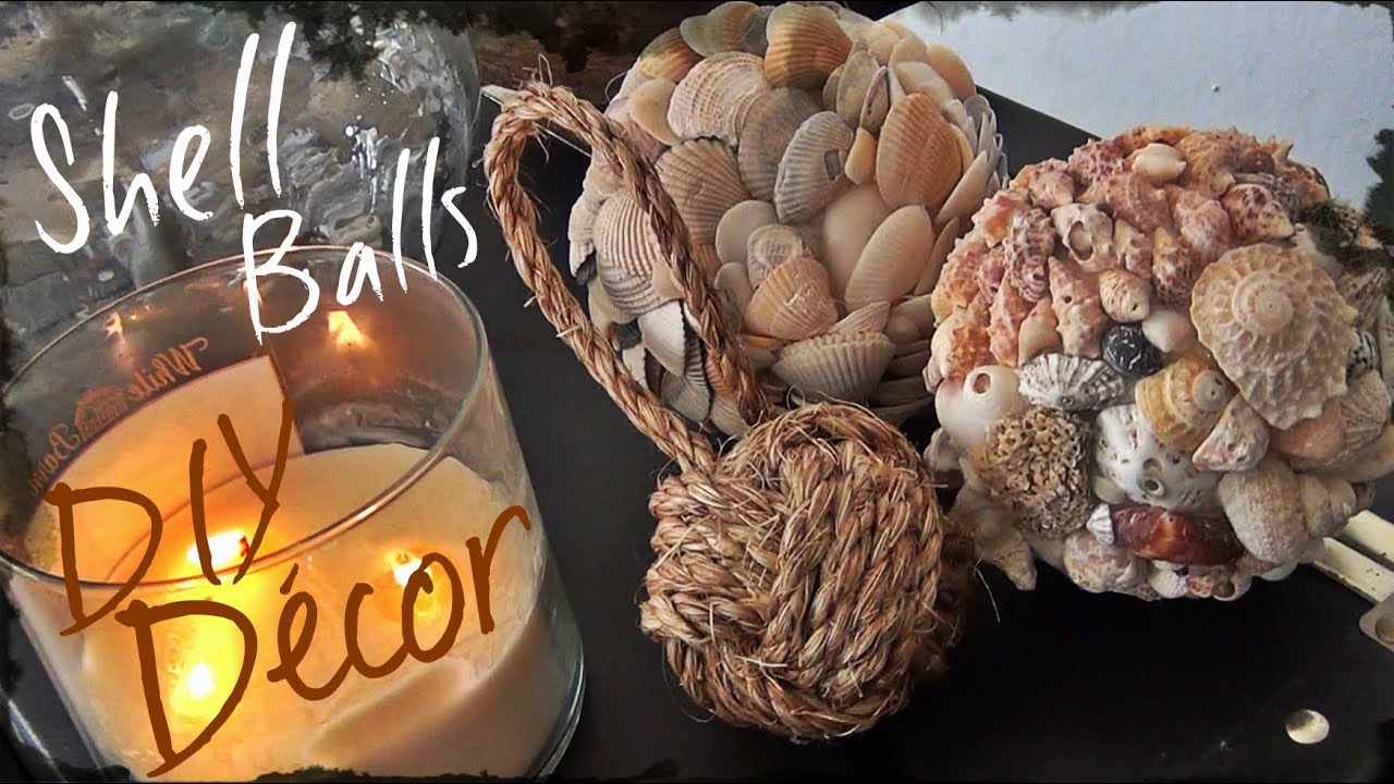 DIY Décor ♥ Shell Ball
