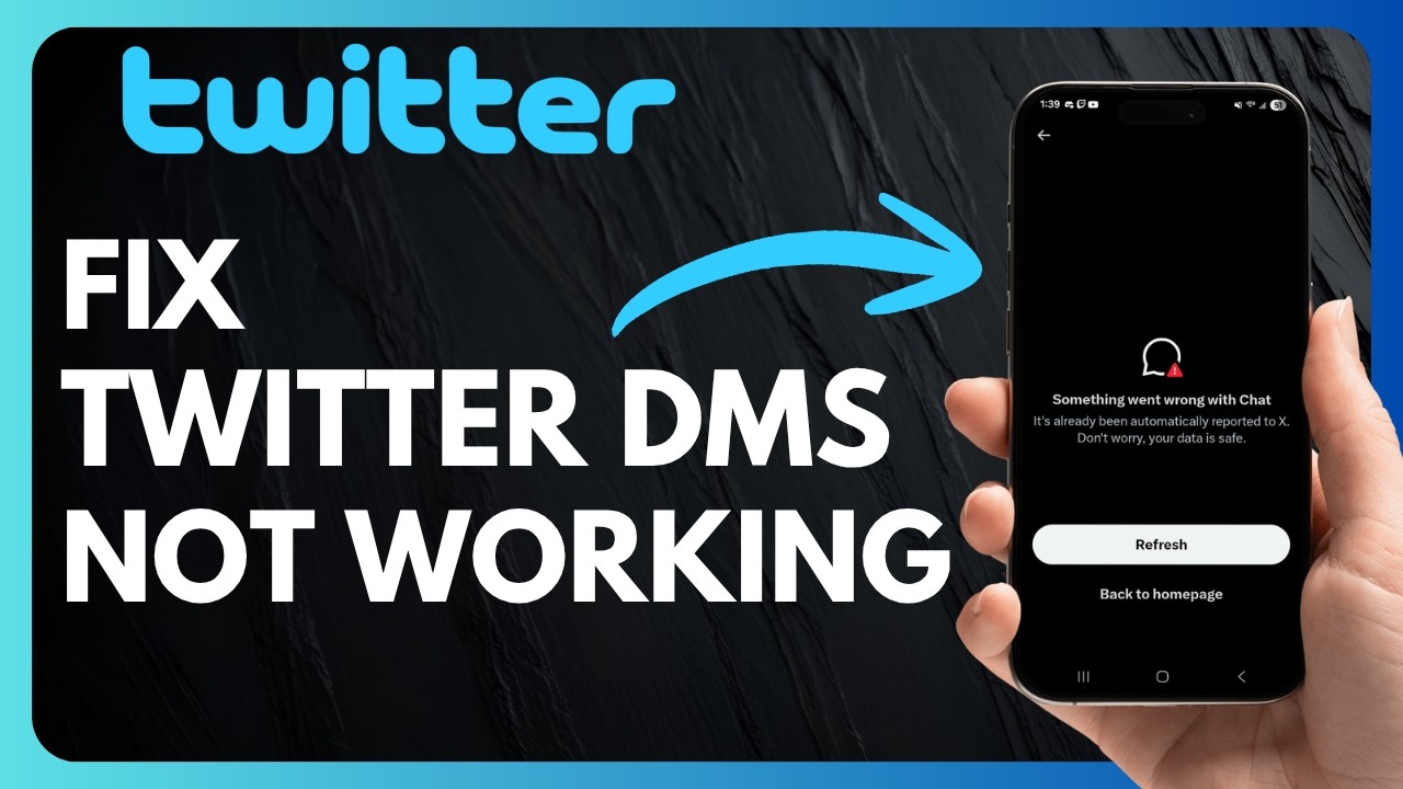 How to Fix Twitter DMs Not Working