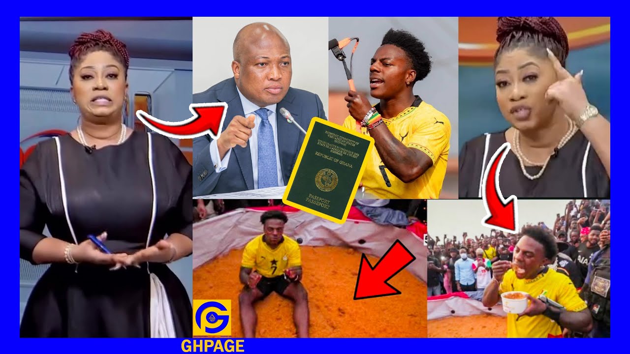 GH One TV's Lilly Mohammed Apologizes to Okudzeto Ablakwa Over IShowSpeed's Ghanaian passport