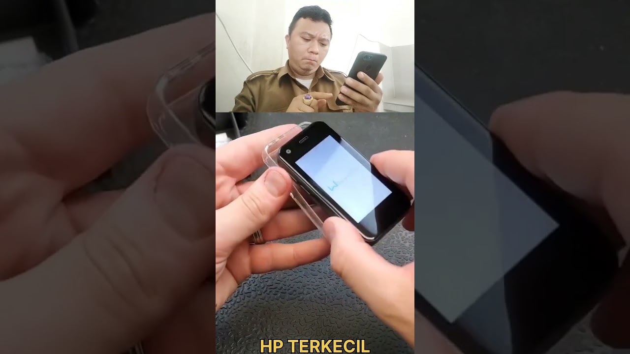 WHAT?? hp kecil banget hp android kecil dan tipis canggih murah #subscribe #viral #shorts #handphone