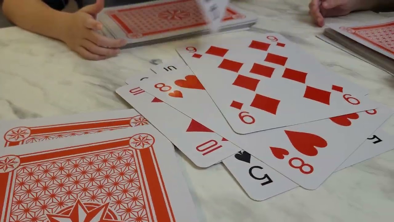 Play Slap Jack Card Game with Jumbo Playing Cards