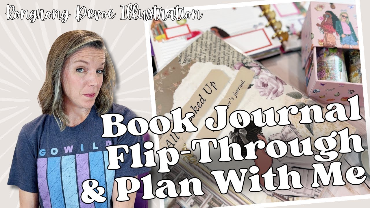Book Journal Flip-Through & Plan With Me || Rongrong Devoe