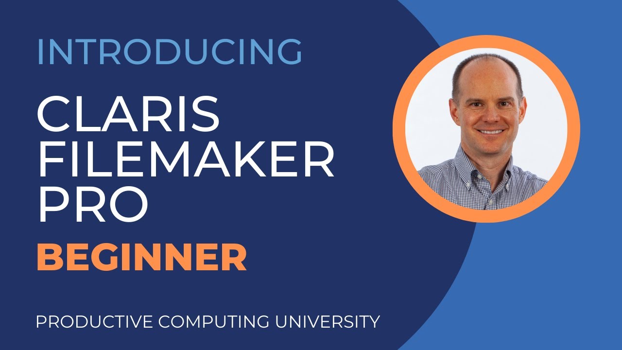 Claris FileMaker Pro Beginner Course  Available (and FileMaker training series announcement)