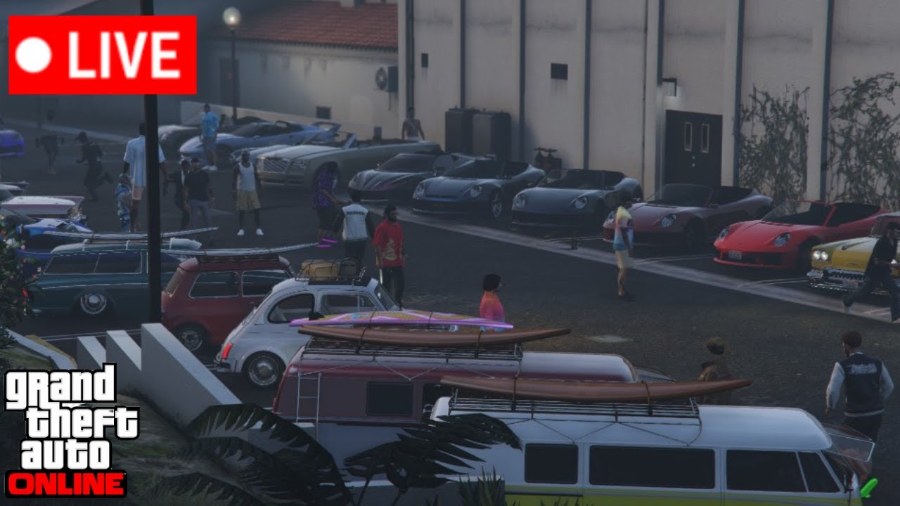 LIVE - GTA 5 CUSTOM LOBBIES | CRUISES| MANHUNTS | PS5