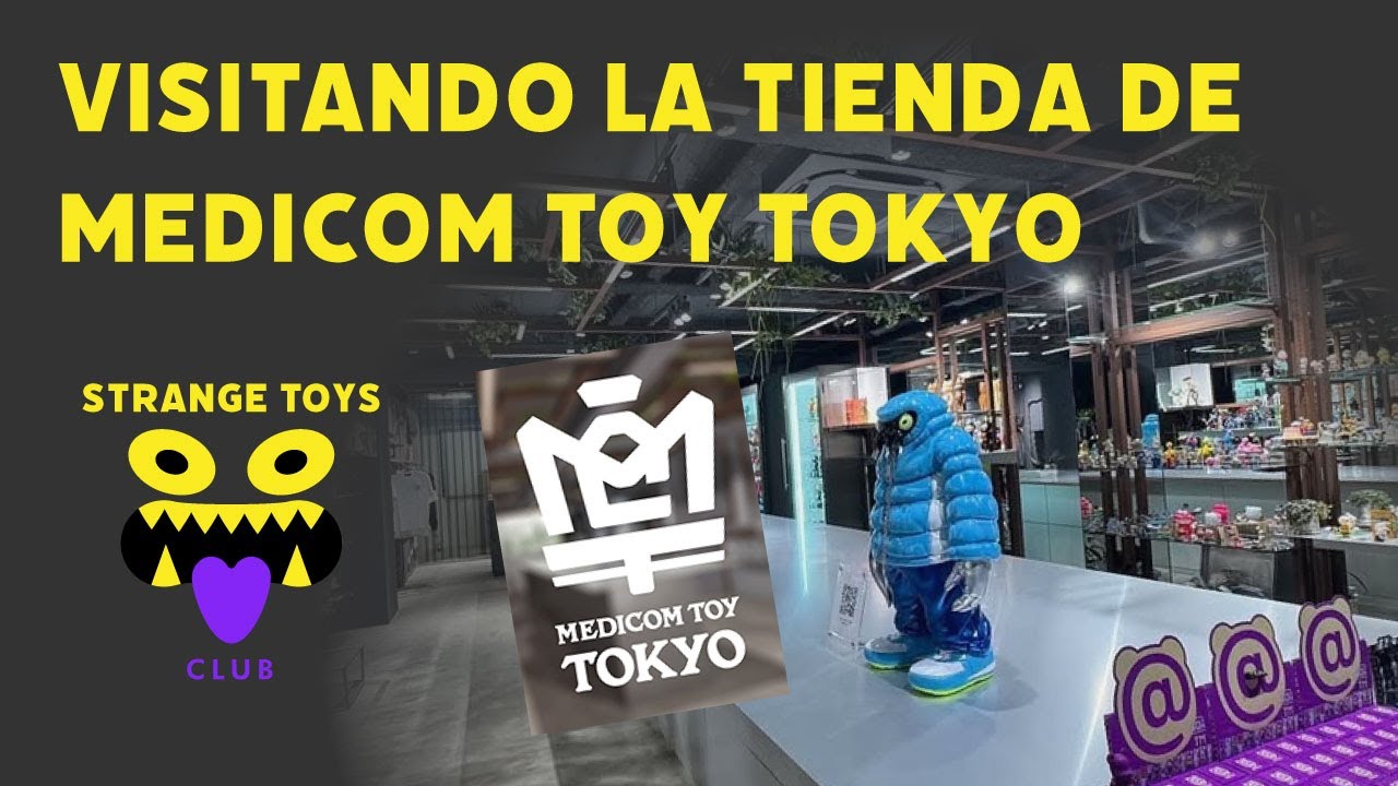 VISITANDO TIENDA DE MEDICOM TOY TOKYO