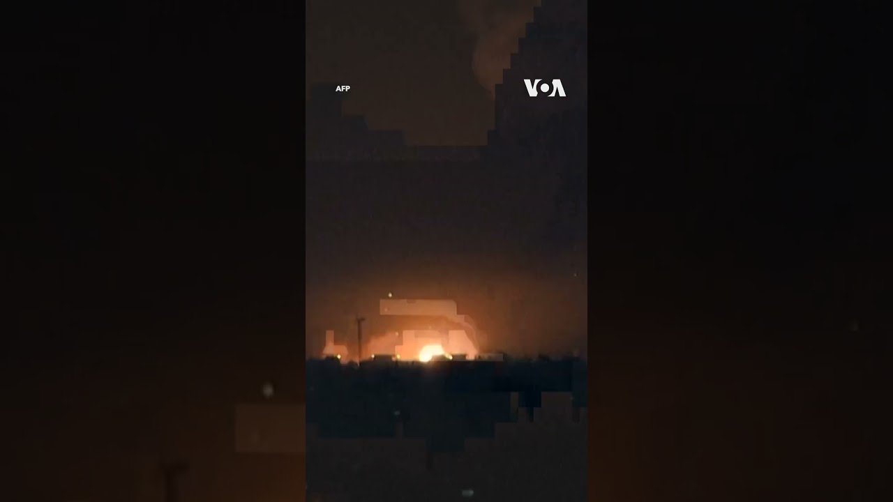 Israeli Army Strikes Gaza Strip 