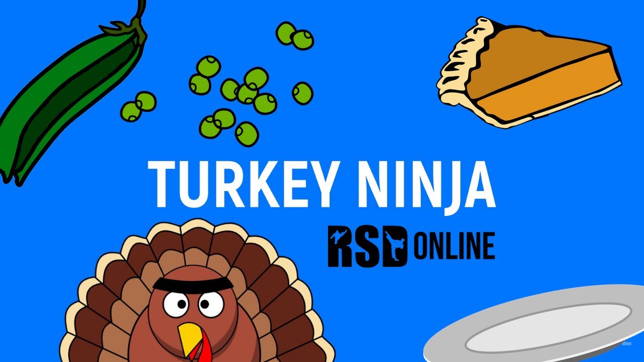 Turkey Ninja - Thanksgiving Virtual Fitness Workout (Get Active Games)