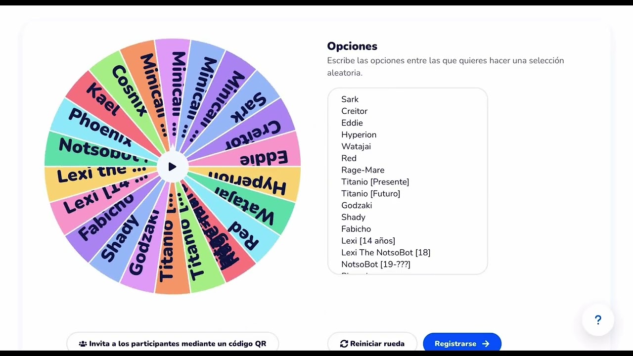 Mejor personaje del Rage-Verse según la ruleta