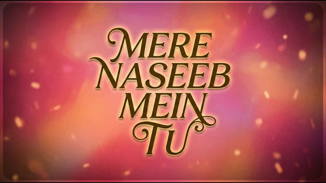 TOXIC MOVIE : Mere Naseeb Mein Tu - Rocking Star Yash | Nayanthara | New Song 2026 | ZEE Audio Cloud