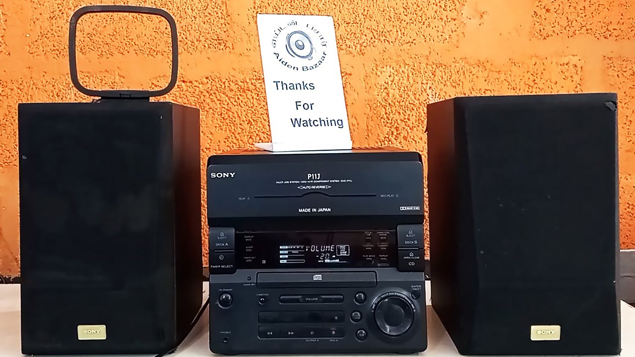 Sony CHC-P11J Mini HI-FI Music System_Overview