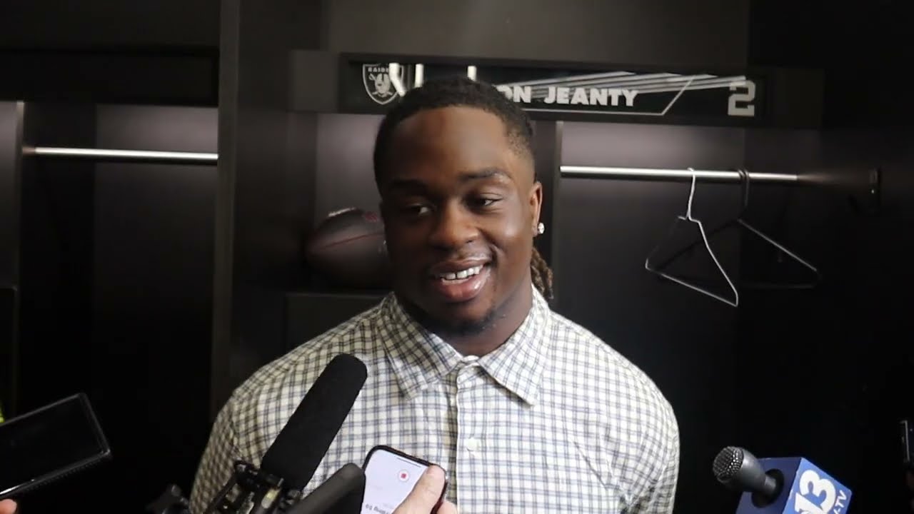 RB команды Ashton Jeanty Raiders потерпел поражение от Chicago Bears #raiders #bears #ashtonjeant...