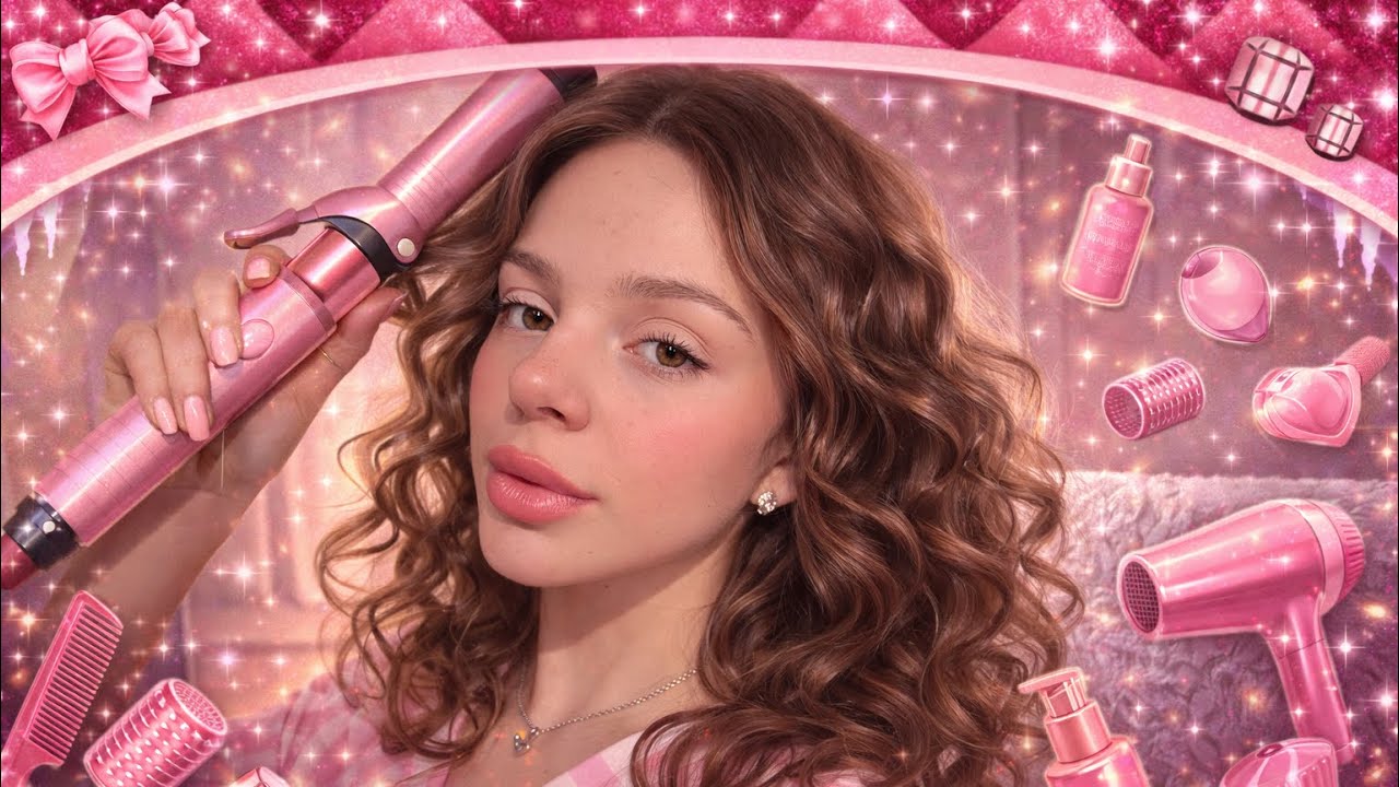 делаем укладку 🪮🎀 и сплетничаем 😊 на стриме