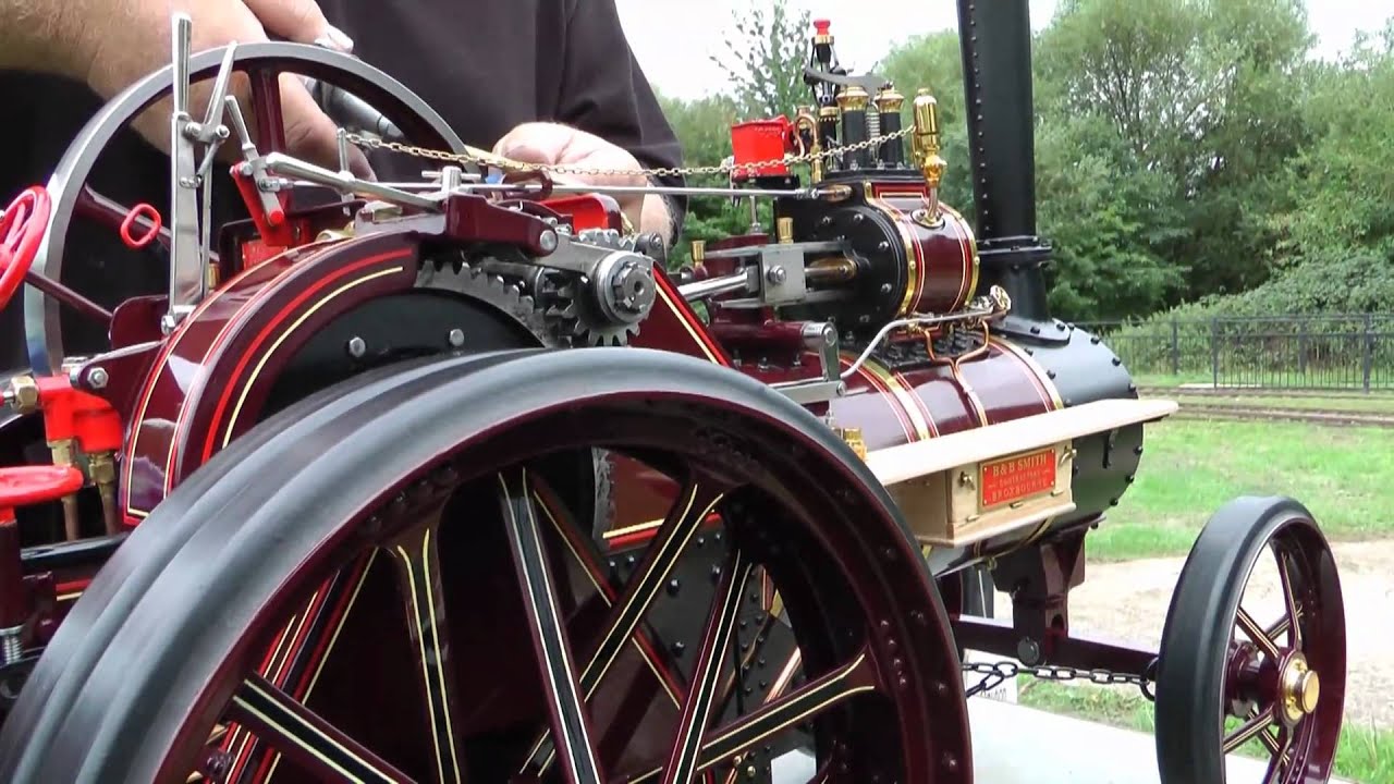 2 inch scale Burrell traction engine