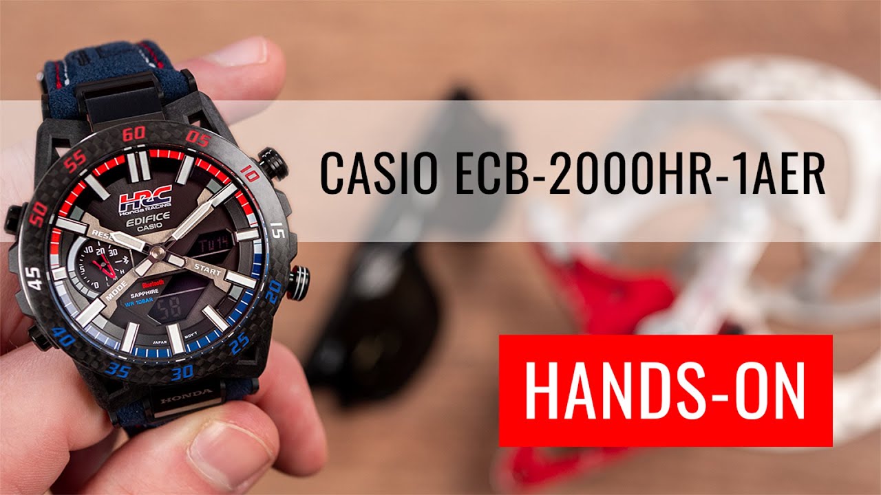 HANDS-ON: Casio Edifice Sospensione x Honda Racing ECB-2000HR-1AER