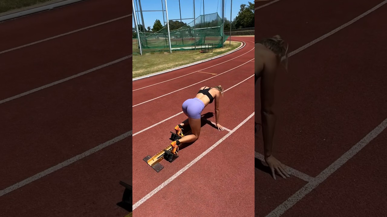 Alica Schmidt working on that speed🔥😍 #alicaschmidt #trackandfield #athletics #running