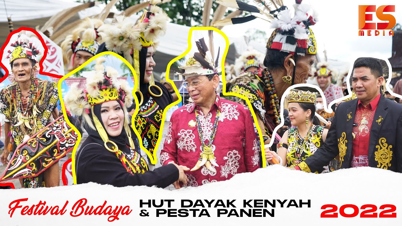 FESTIVAL BUDAYA DAYAK KENYAH 2022 di DESA PAMPANG | ESVLOG