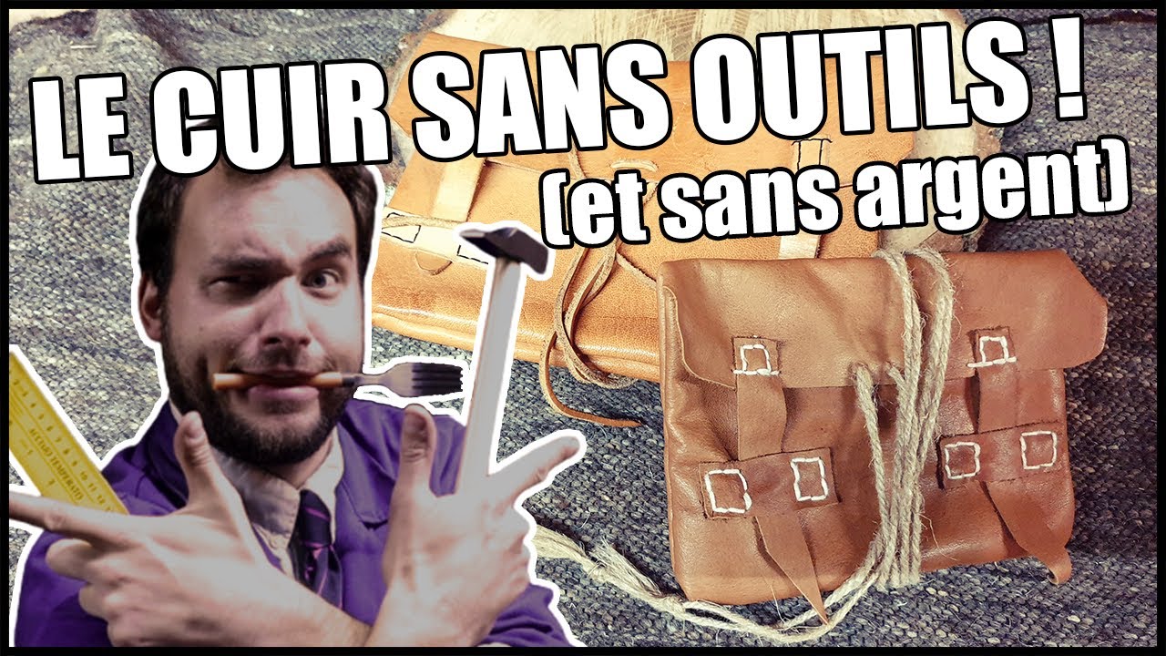 Commencer le travail du cuir sans outils et sans argent !