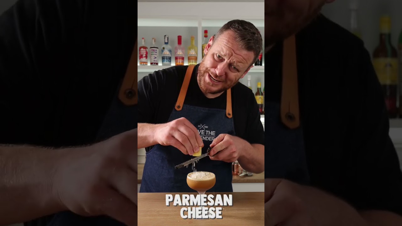 Parmesan Cheese Espresso Martini..!?