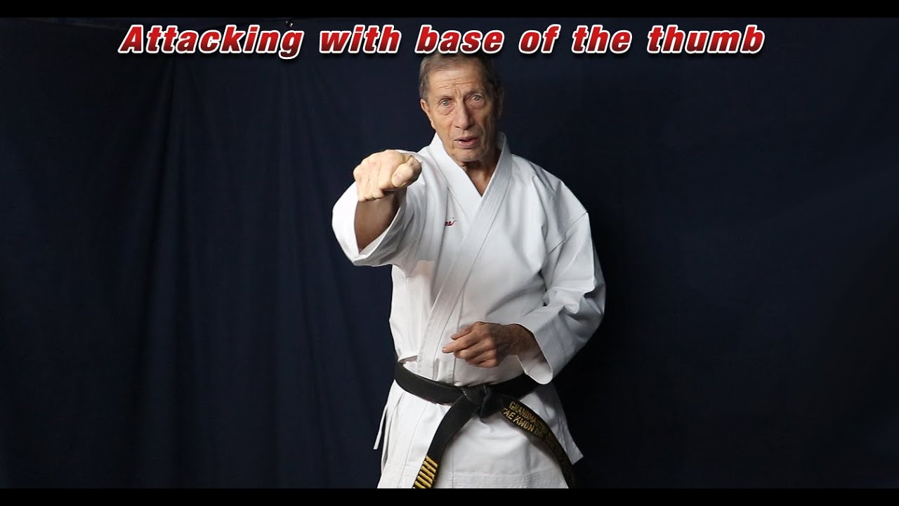 Martial Arts Lesson in One Minute: Attacking With the Base of Thumb