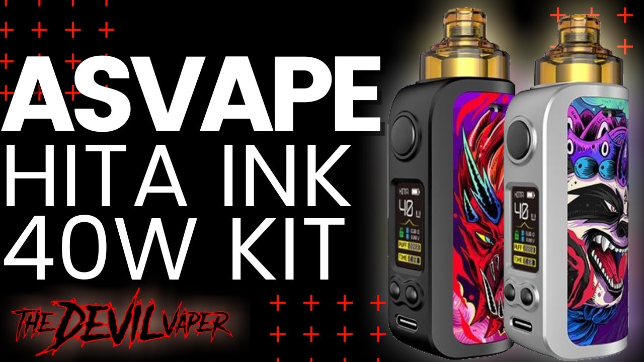 ASVAPE Hita Ink 40w Kit Review - Small & Mighty!