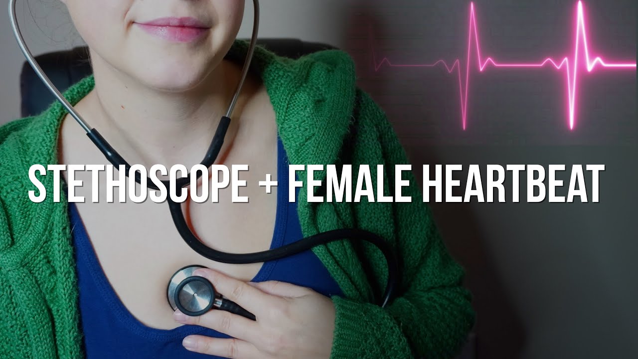 Happy Heartbeats Stethoscope Heart | Female Heartbeat ASMR