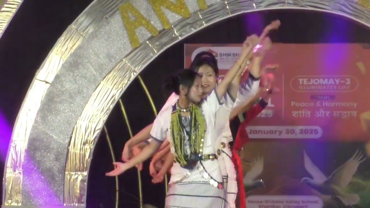 Arunachal Dance | Tejomay 3 | Annual Function 2025 | Shiksha Valley | Dibrugarh