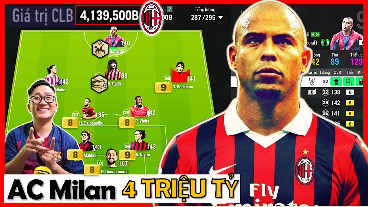 4,000,000 Tỷ Ra Đi Trong 1 Nốt Nhạc I Love Mang Về Siêu Đội Hình AC MILAN Khủng Nhất Sau Tết 2026