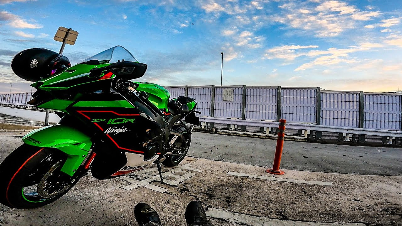 LOW SPEED RIDING | KAWASAKI ZX-10R | Engine Break-In